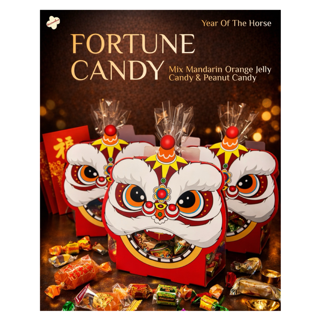 Permen Imlek CNY | Fortune Candy | Permen Aneka Rasa mix Permen Jeruk [READY STOCK]