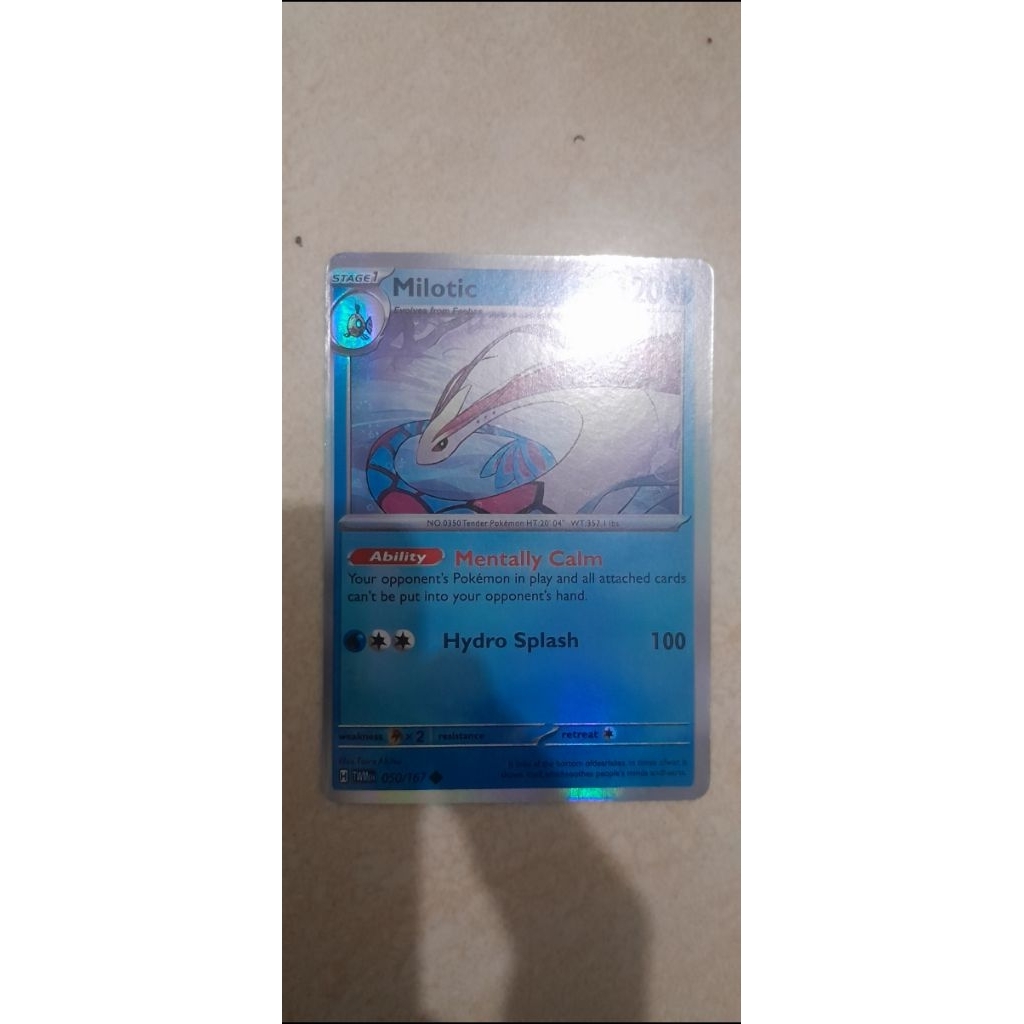 Milotic Pokemon Card (Hologram)