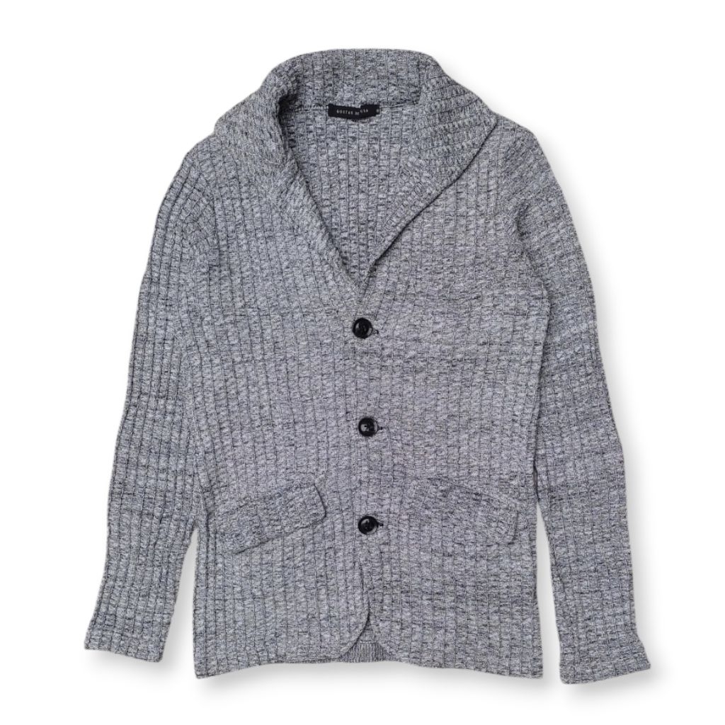 Gostar De Fuga Knit Shawl Collar Cardigan