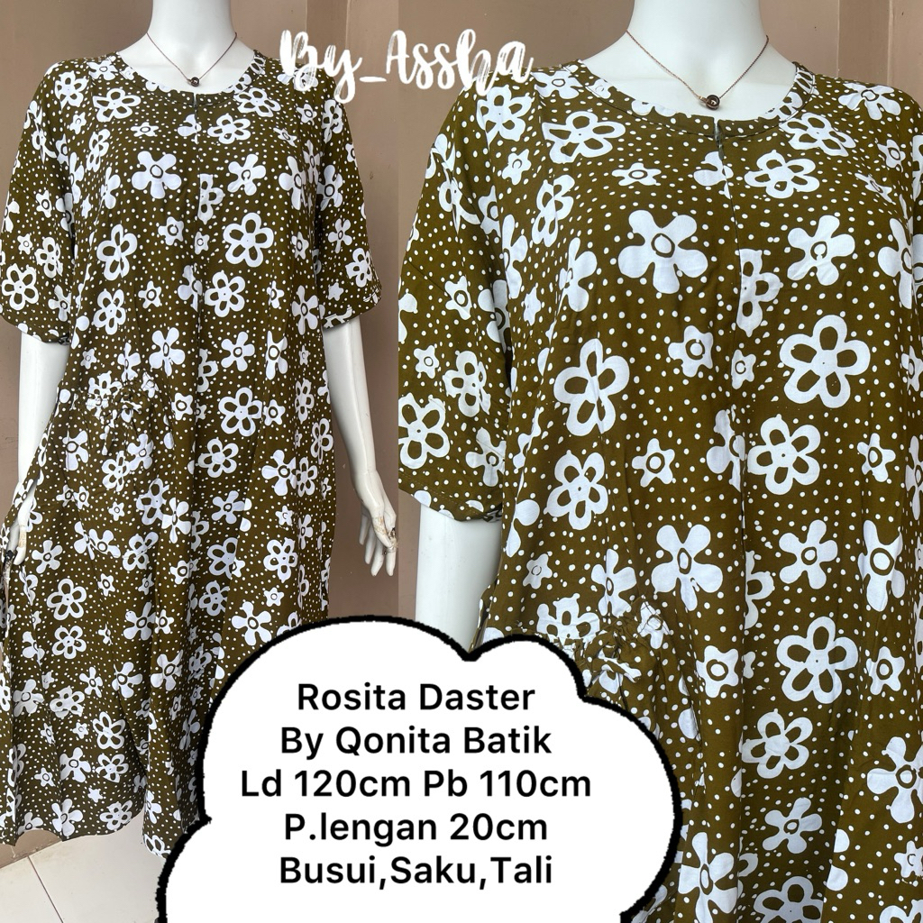 Qonita Daster Batik Pekalongan Rosita Busui