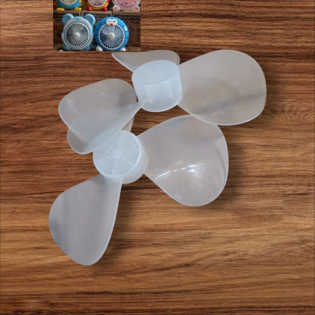 Baling Baling kipas angin karakter 6inch universal
