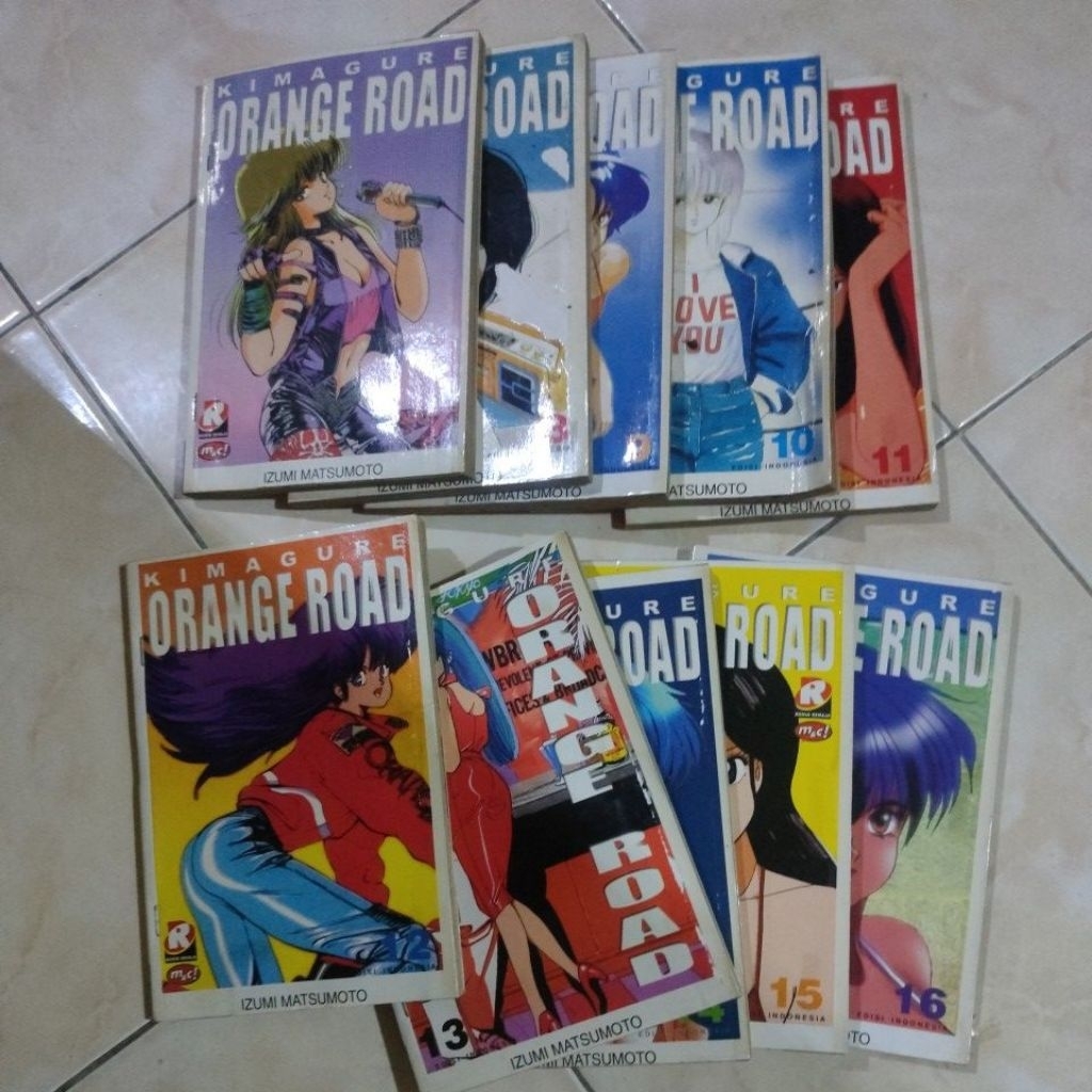 KOMIK REMAJA M&C " KIMAGURE ORANGE ROAD " NOMOR : 7 - 16 BERSAMBUNG BY : IZUMI MATSUMOTO