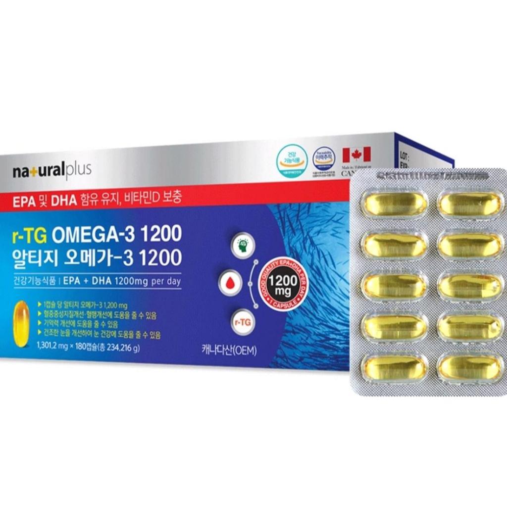 Naturalplus rTG Omega-3 EPA DHA 1200 Vitamin Korea