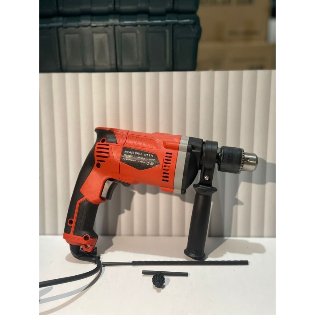 Mesin Bor Tembok Beton RSK MT814 Impact Drill 13mm(1/2") Mirip Maktec 13mm