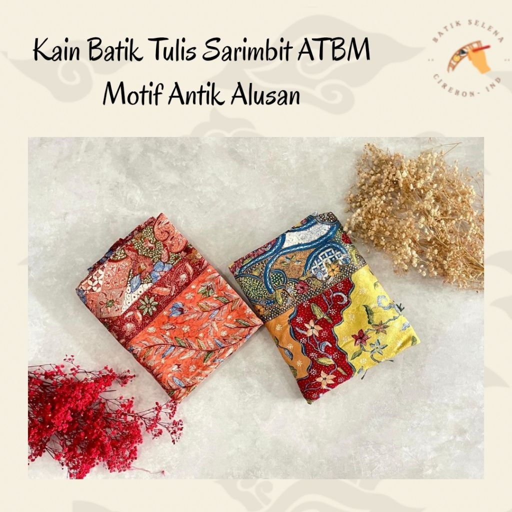 KAIN BATIK TULIS SARIMBIT ATBM MOTIF ANTIK ALUSAN