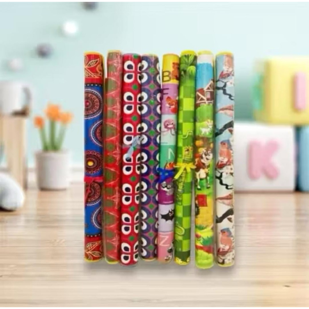 [BLUE] TIKAR TIKER KARPET KARAKTER MOTIF 120x120CM 120 x 120 CM KARTUN SPONS SPON KARPET ALAS TAHAN 