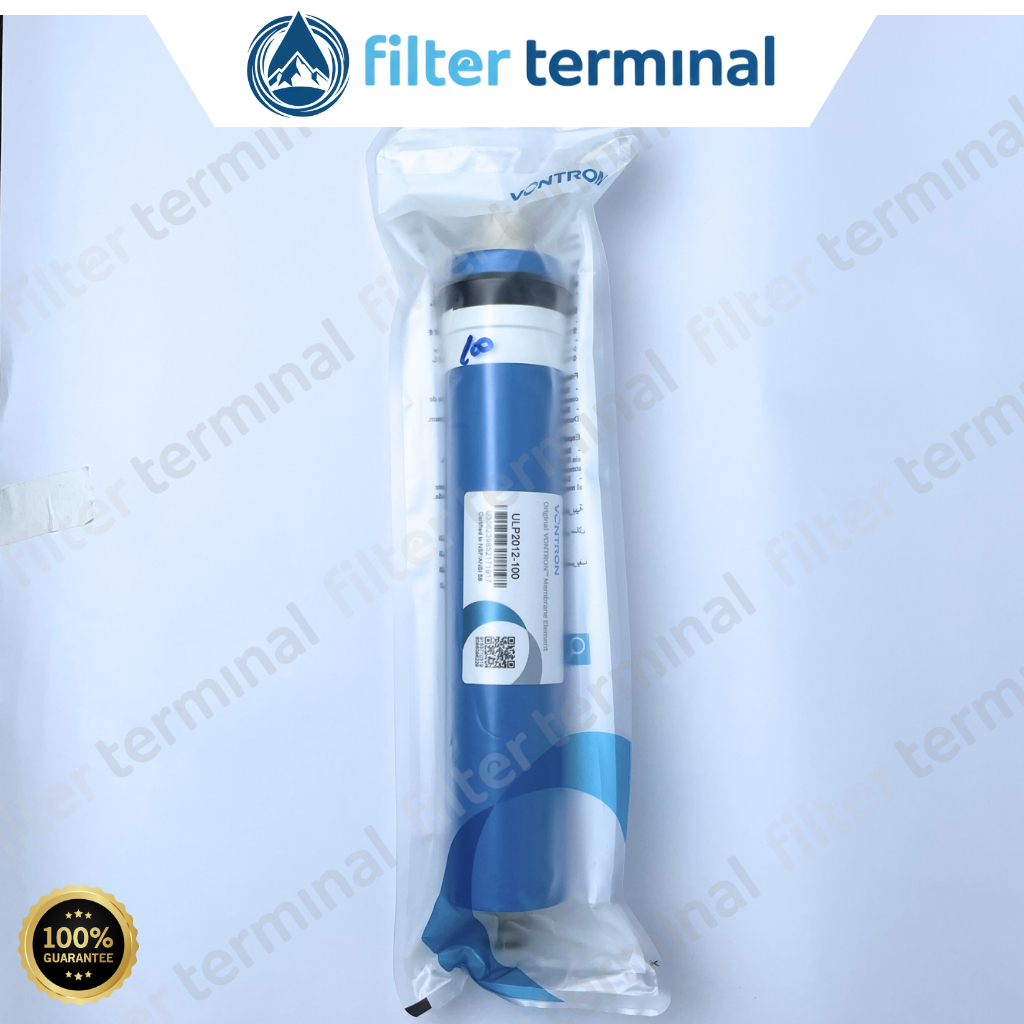 Membran RO 100 Gpd Vontron / Membran Vontron 2012 - 100 Gpd / Membran Undersink RO 100 Gpd Vontron