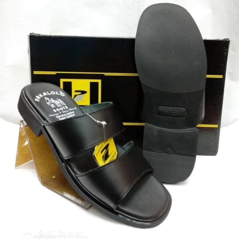 DISKON  Sandal Kulit Pria Pakalolo 1913 Original