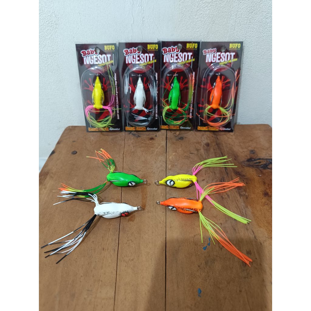 UMPAN SOFROG BUFO BABY NGESOT 3.5 CM