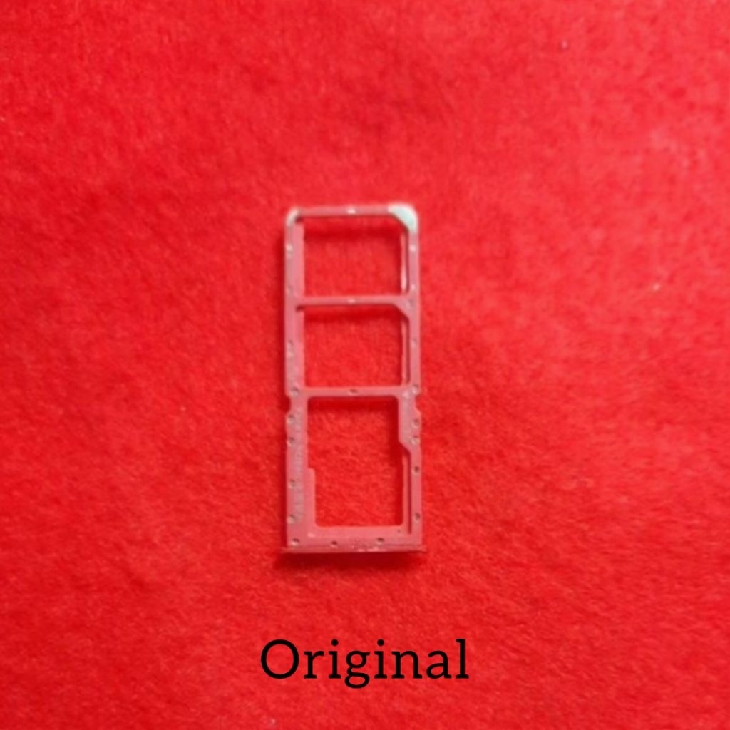 SIMTRAY/SLOT SIM CARD OPPO A3S ORI CABUTAN