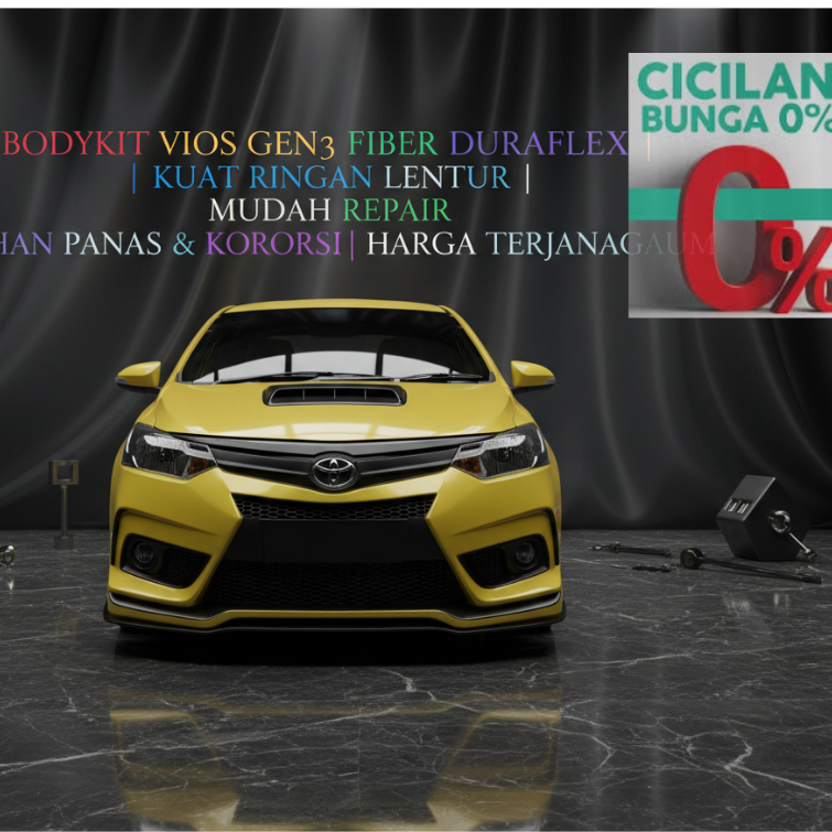 bodykit toyota vios gen3 2013-2017 body kit vios bodikit vios