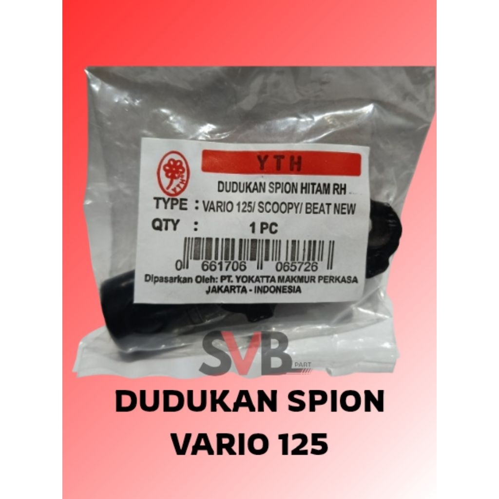 DUDUKAN SPION VARIO 125/150/BEAT NEW/SCOOPY