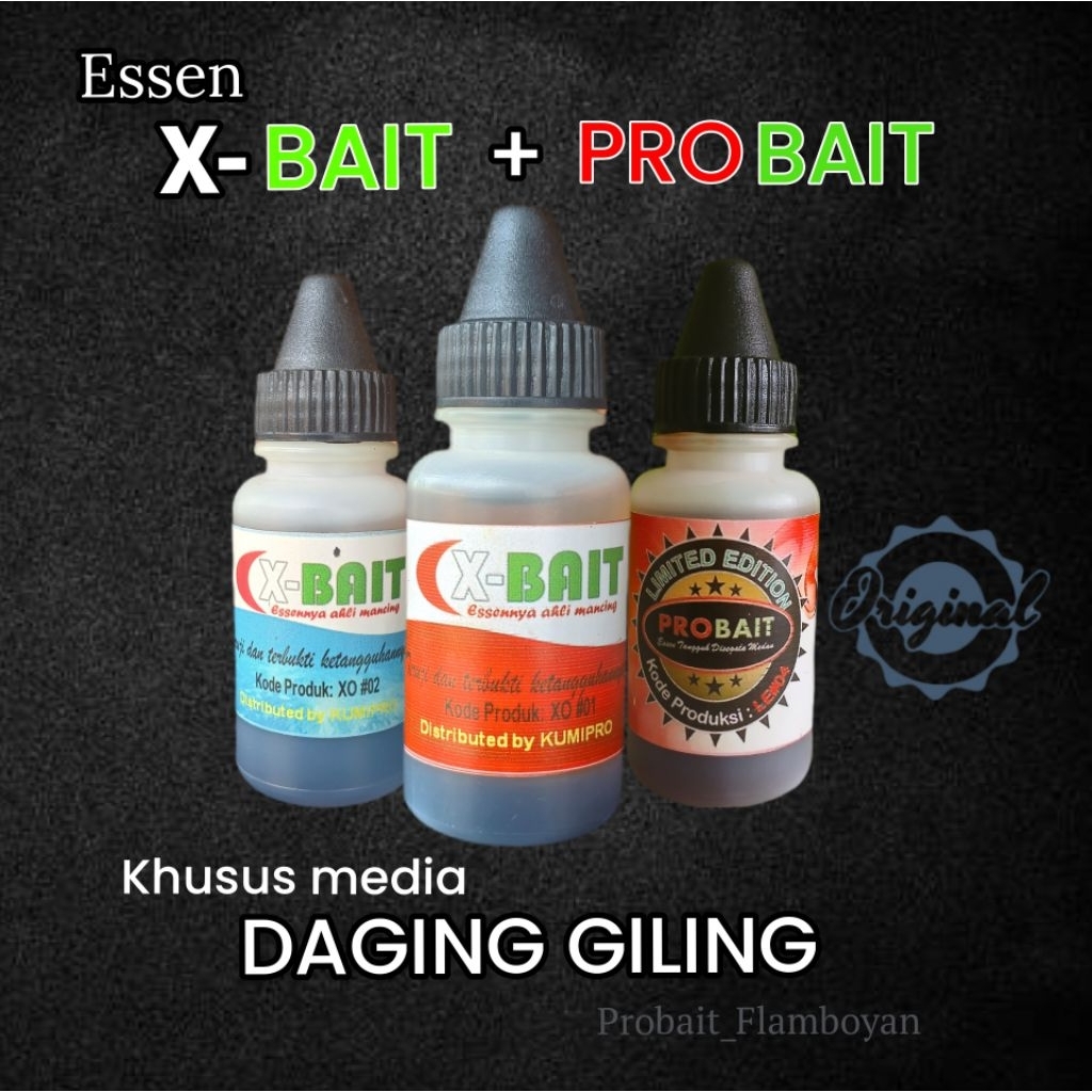 ESSEN GT LELE MEDIA DAGING GILING XBAIT MIX PROBAIT