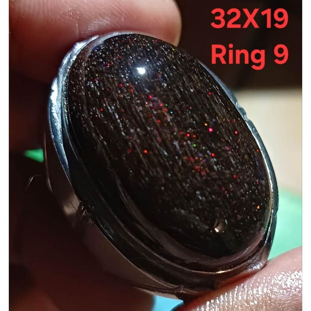 SIZE,9 BLACK OPAL SEMPUR RUYUNG BANTEN 32X19