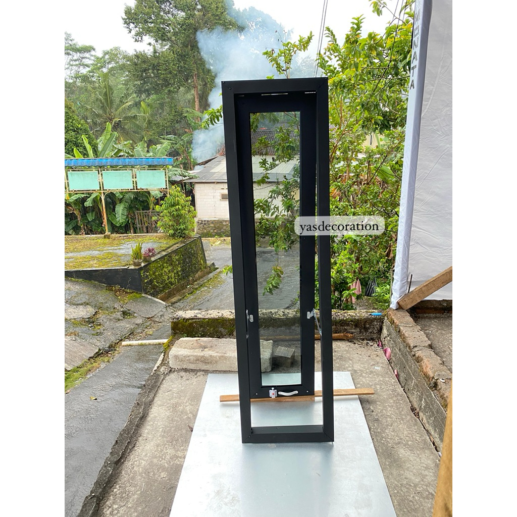 jendela jungkit galvalum | jendela minimalis | jendela moderen | jendela rumah minimalis
