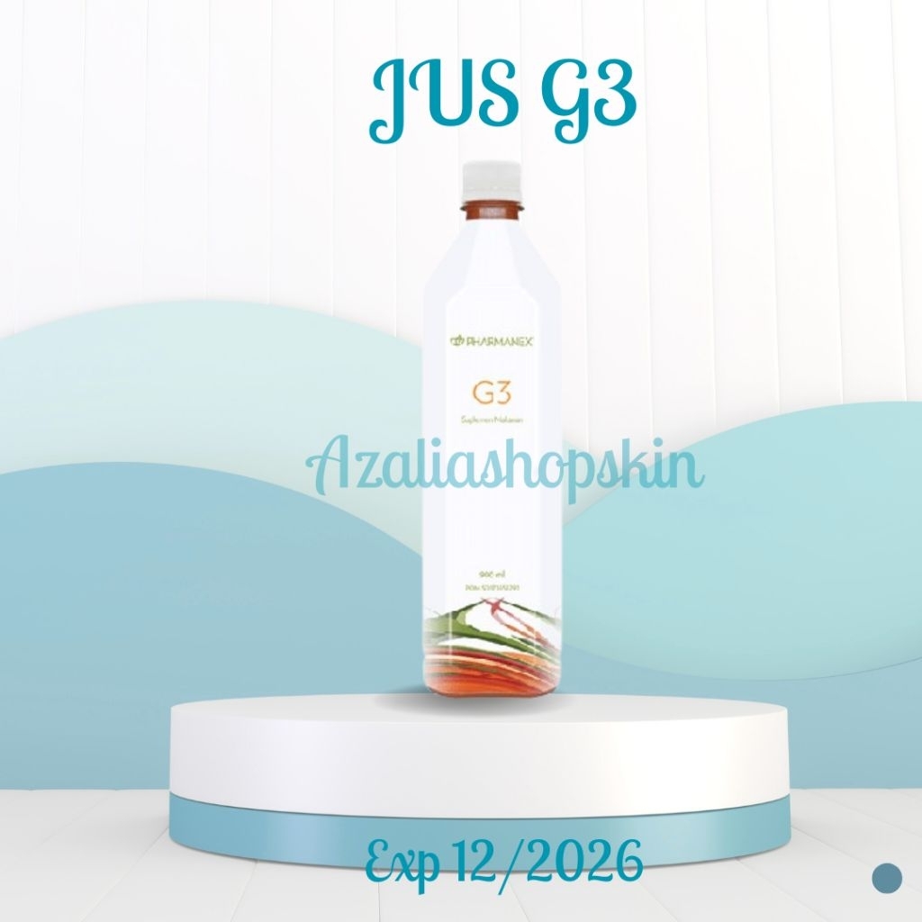JUS G3 SUPLEMEN KESEHATAN PHARMANEX EXP 12/2026