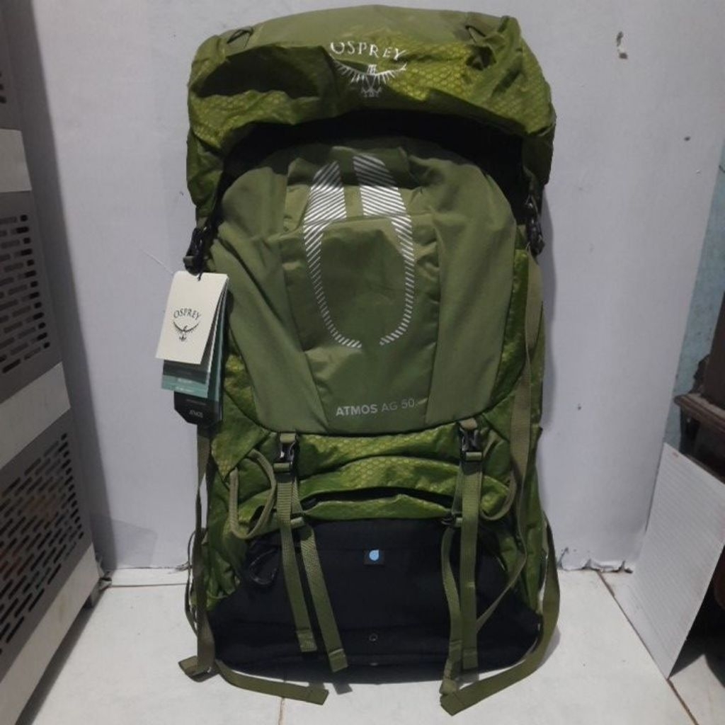 Tas Gunung Carrier Osprey Atmos AG 50 Liter Original Tas Gunung Keril Camping