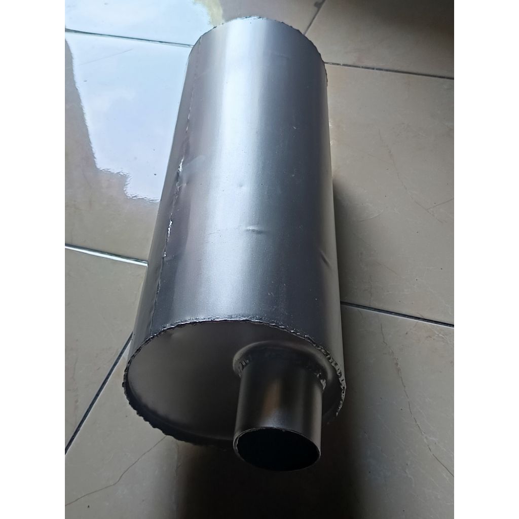 tabung knalpot brong pemakean truk has kalimantan