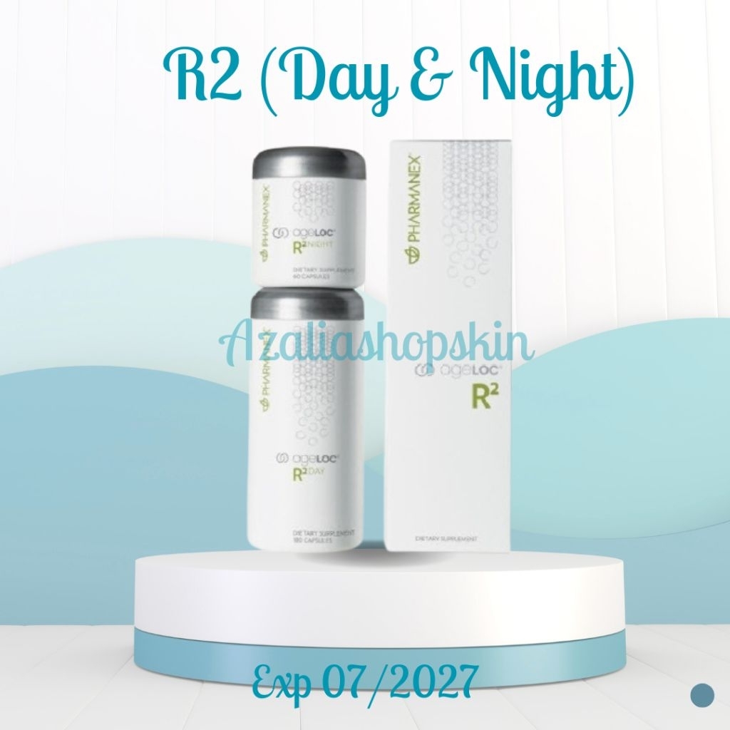 Ageloc® R2 day & Night Pharmanex exp 07/2027
