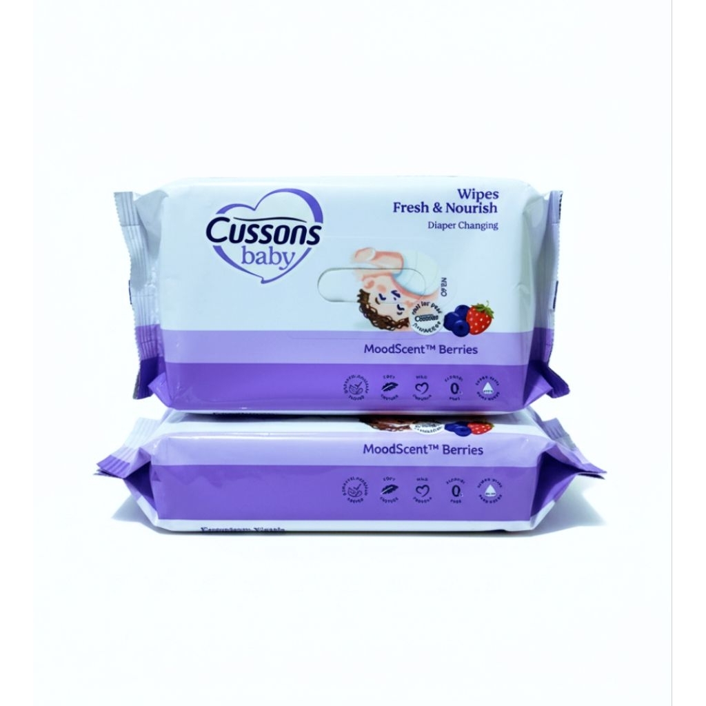 Cussons Baby Wipes | Tisu Basah | Tisu Basah Bayi