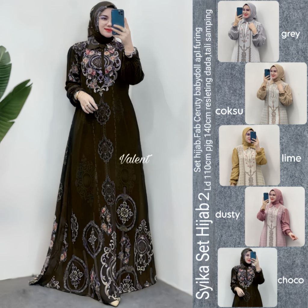 Bologna Super jumbo Ama najwa/ yurim set hijab by valent