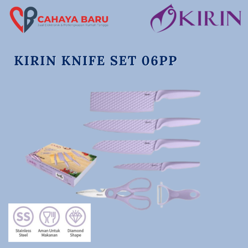 KIRIN KNIFE SET 06PP