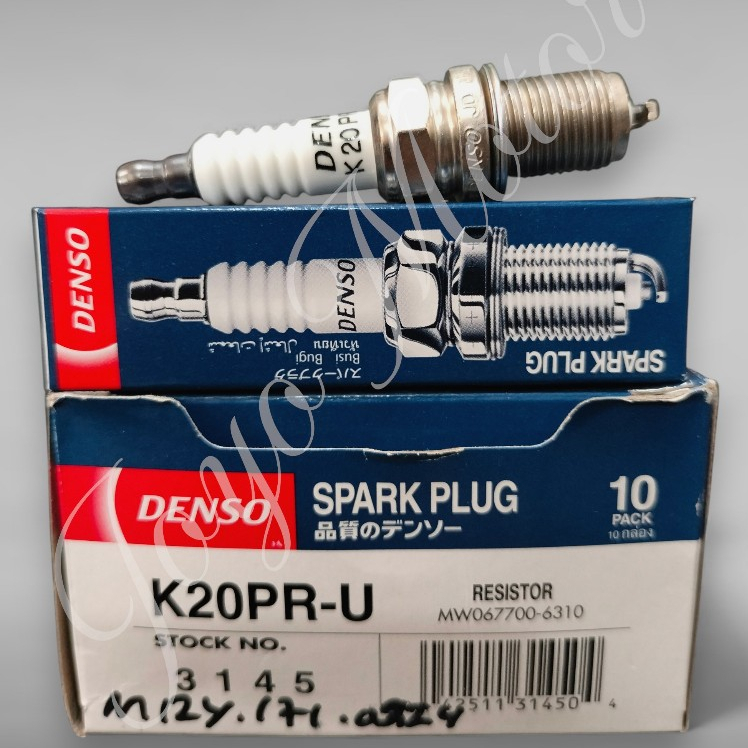 Busi Spark Plug Mobil Merk Denso K20PR-U Apv Futura Efi Zebra Espass Taruna Feroza