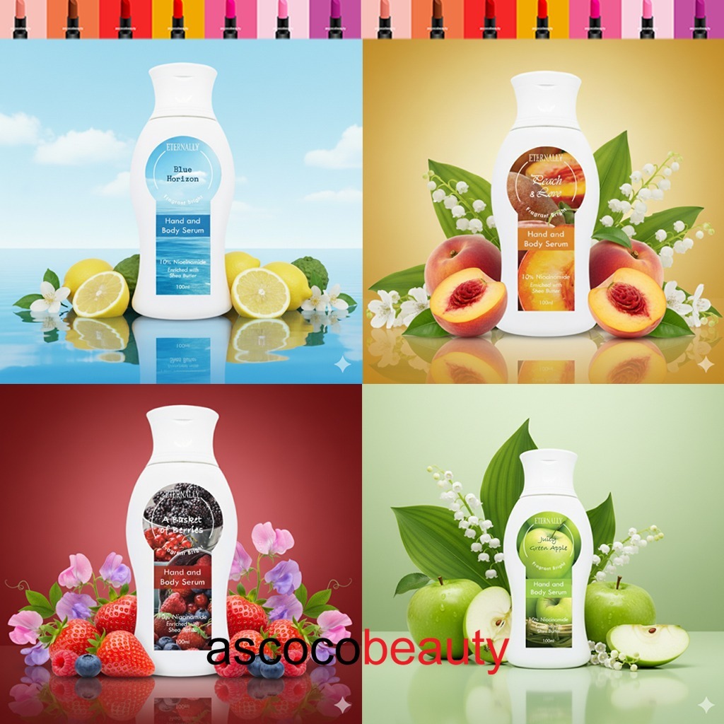[ Body Serum 10% Niacinamide ] ETERNALLY Hand Body Serum - Ringan Glowing Lotion