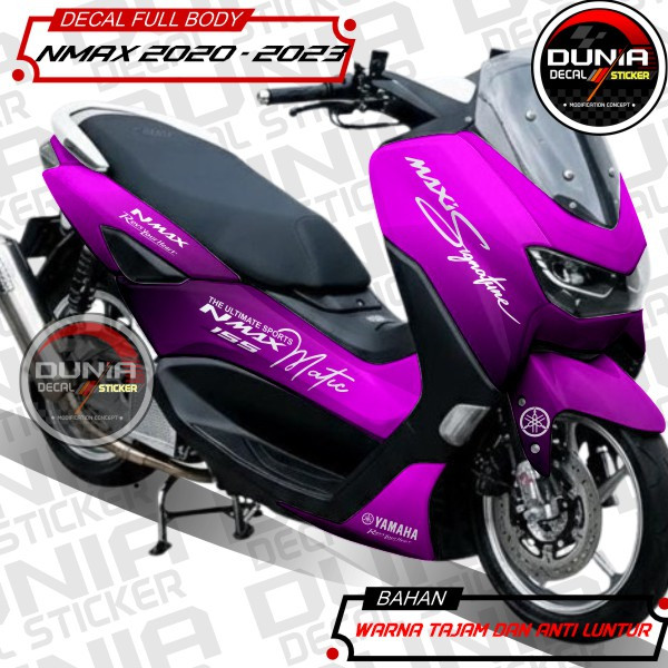 Decal Nmax New polos Stiker Motor Nmax 155 2020-2023 full body yamaha nmax connected sticker motor n
