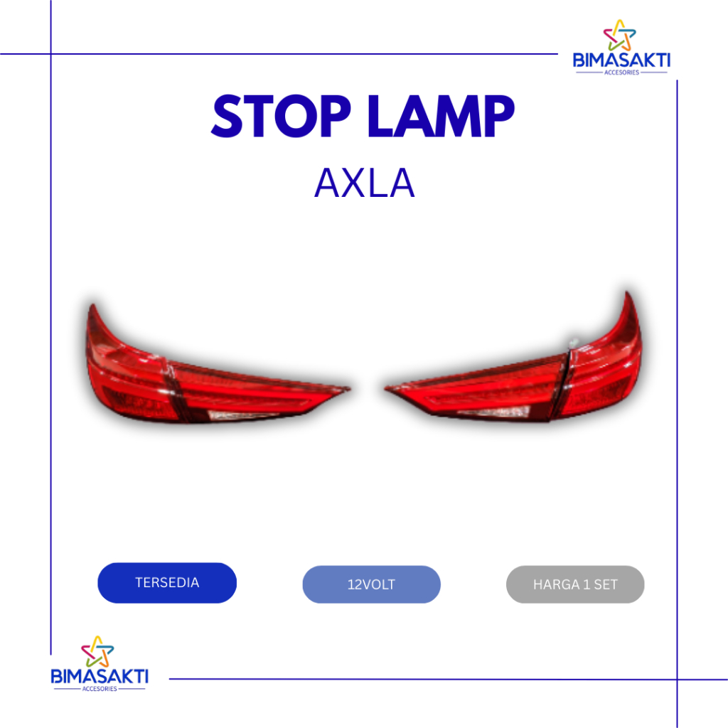 STOP LAMP AXLA / LAMPU BELAKANG AXELA / STOP LAMP MAZDA 3
