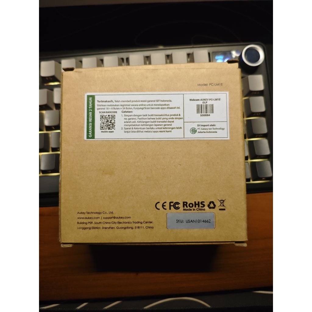 aukey pc-lm1e webcam 1080p