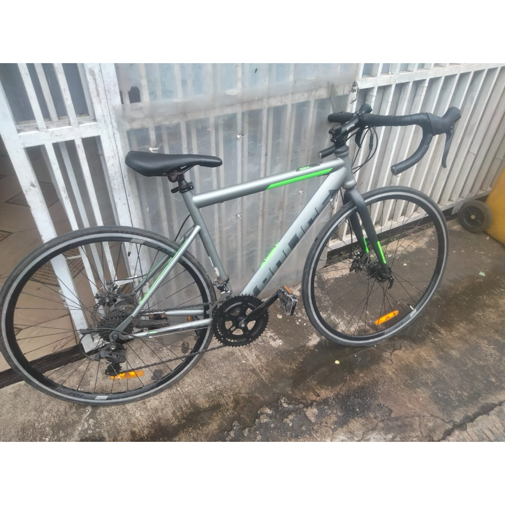 sepeda roadbike police Toronto grey