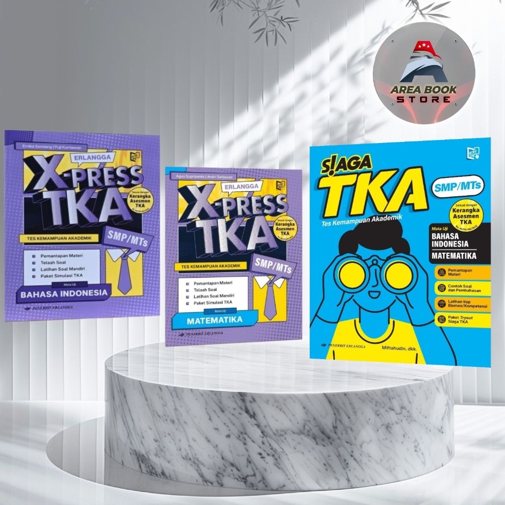ORIGINAL BUKU EXPRESS TKA SMP | SIAGA TKA SMP ERLANGGA