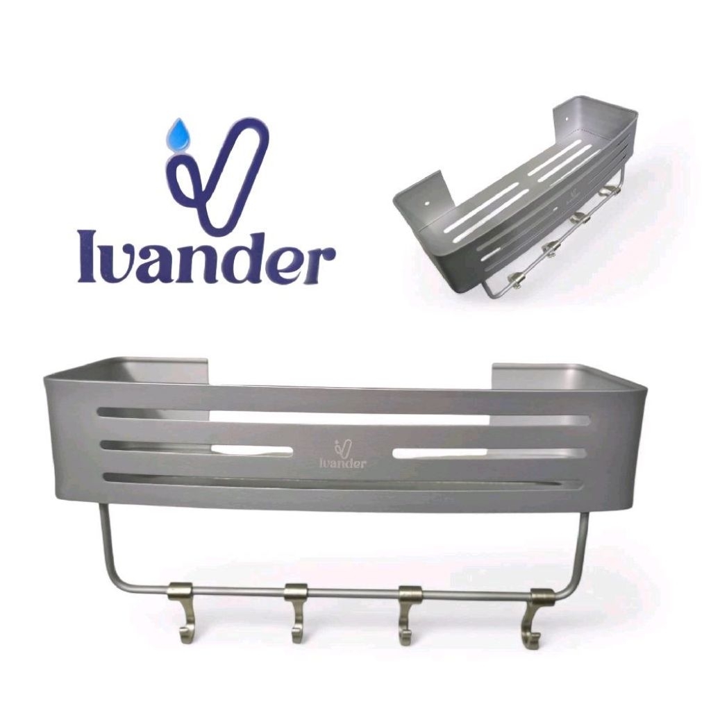 rak kamar mandi/rak shampo dan rak sabun kamar mandi