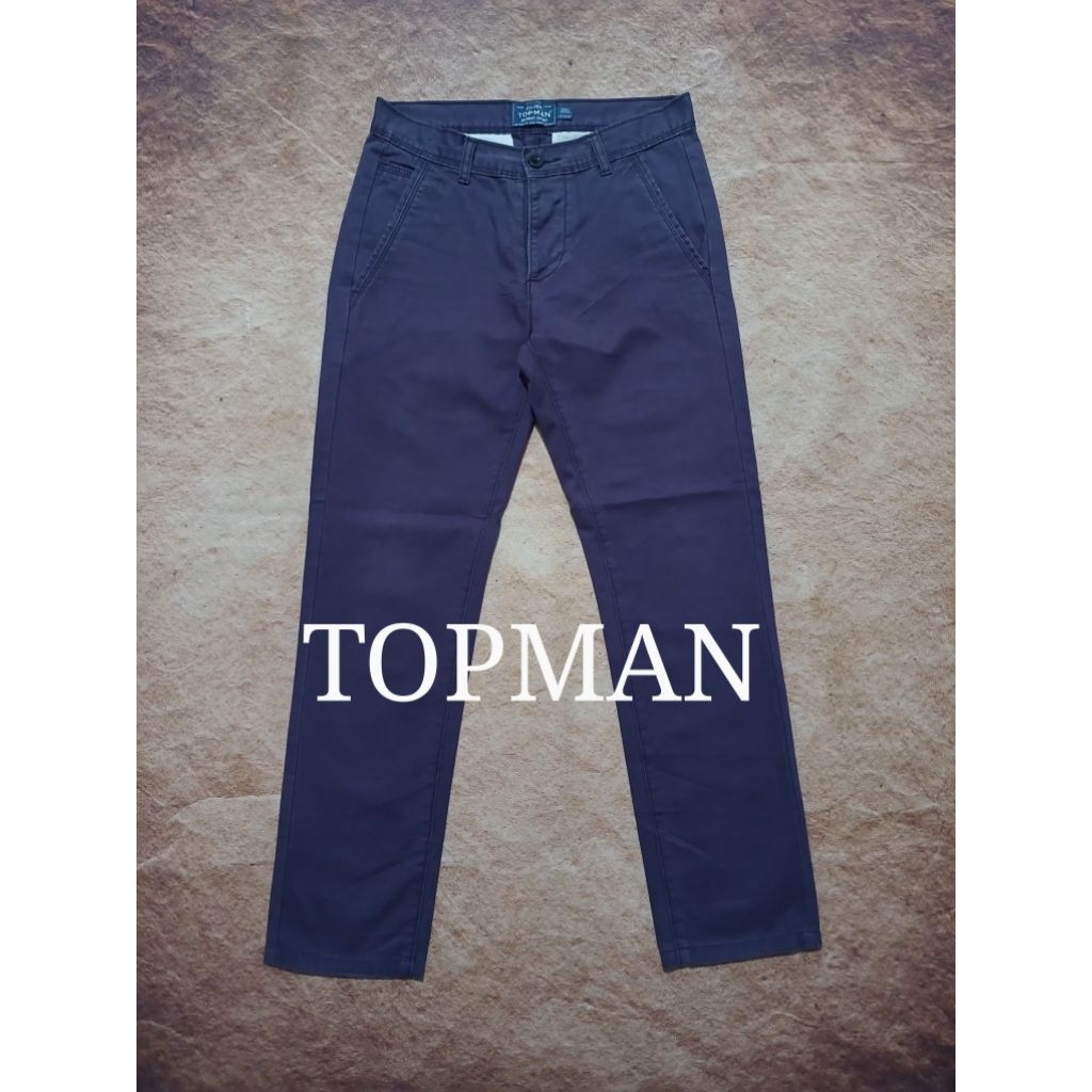 celana chinos pant TOPMAN bahan katun tebal adem bekas recomend