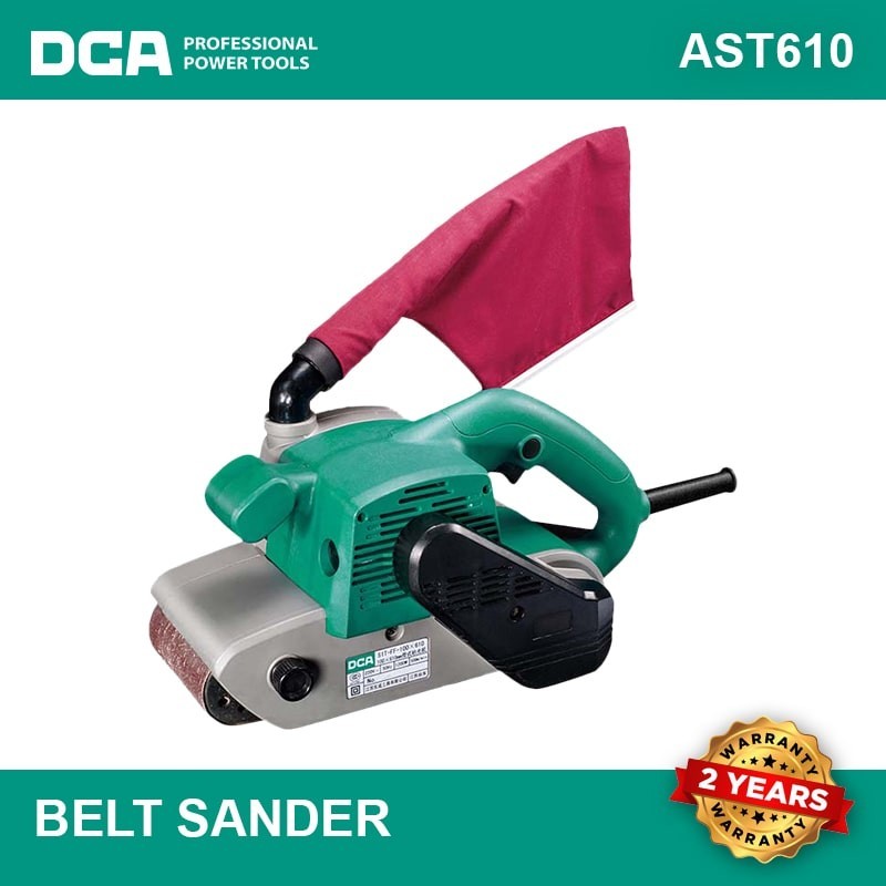 Mesin Amplas / Amplas Duduk / Amplas Sabuk / Belt Sander DCA AST610