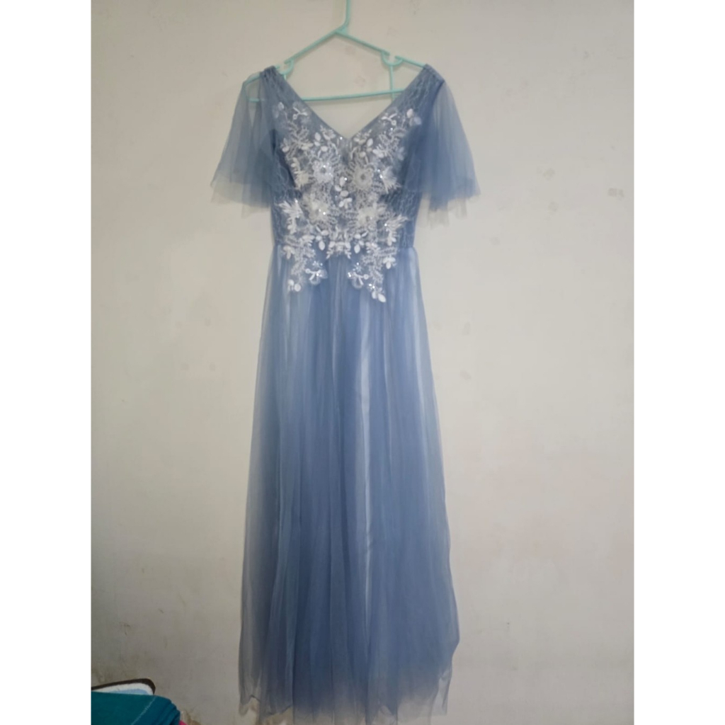 (PRELOVED) Gaun Pesta Wedding Dress / Party Dress