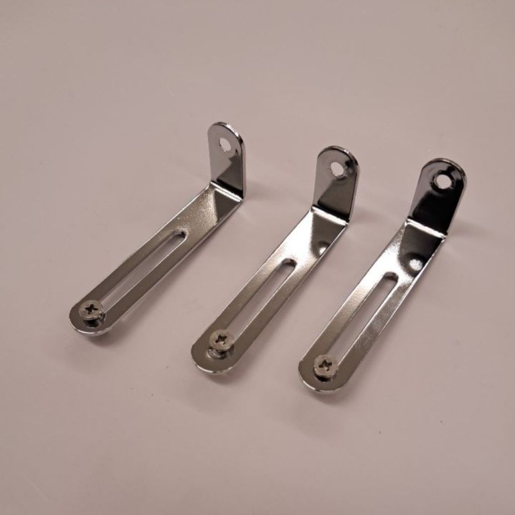 Bracket Gibson Bulat Chrome / Brecket Gibson /Plat L Gibson /Plat Pickguar Gibson