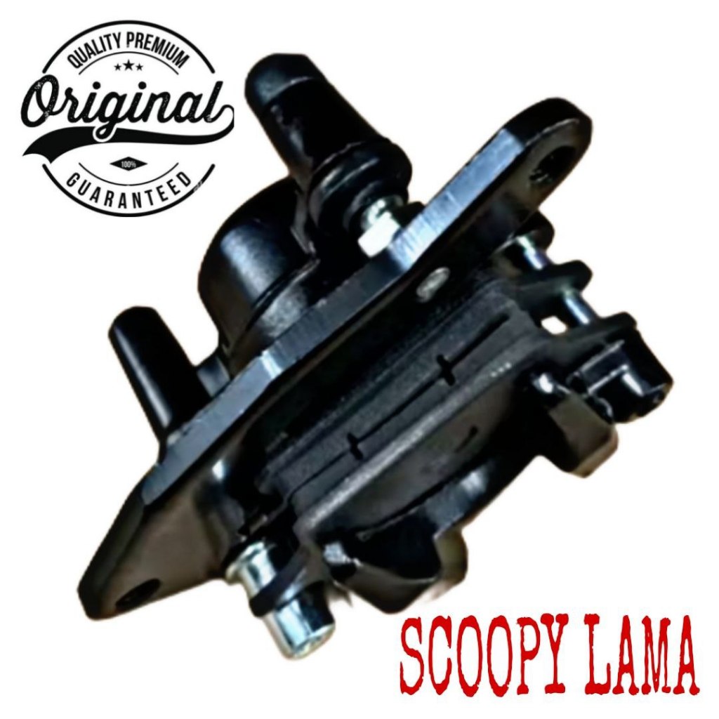 KALIPER CAKRAM DEPAN SCOOPY LAMA KARBU ORIGINAL QUALITY