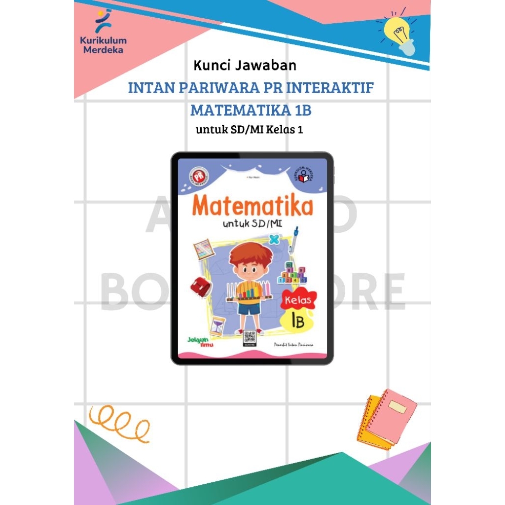 Kunci Jawaban Buku PR Interaktif Matematika 1B SD/MI Kelas 1 Kurikulum Merdeka - Intan Pariwara
