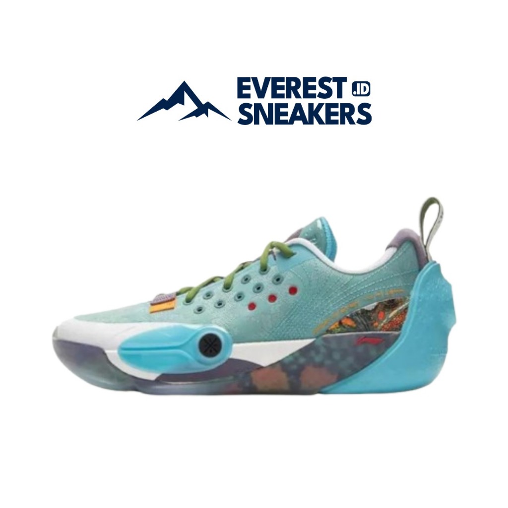 Li-Ning Way of Wade All City 13 Green Blue ABAV017-4