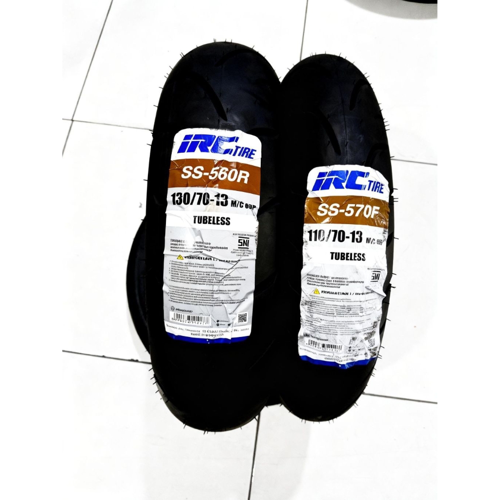 [BISA COD] [FREE ONGKIR] Ban Motor Tubeless IRC  Yamaha NMAX Depan Belakang