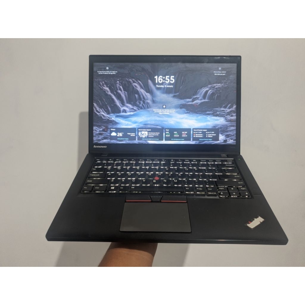 Laptop Thinkpad T450S Core i7 Layar sentuh