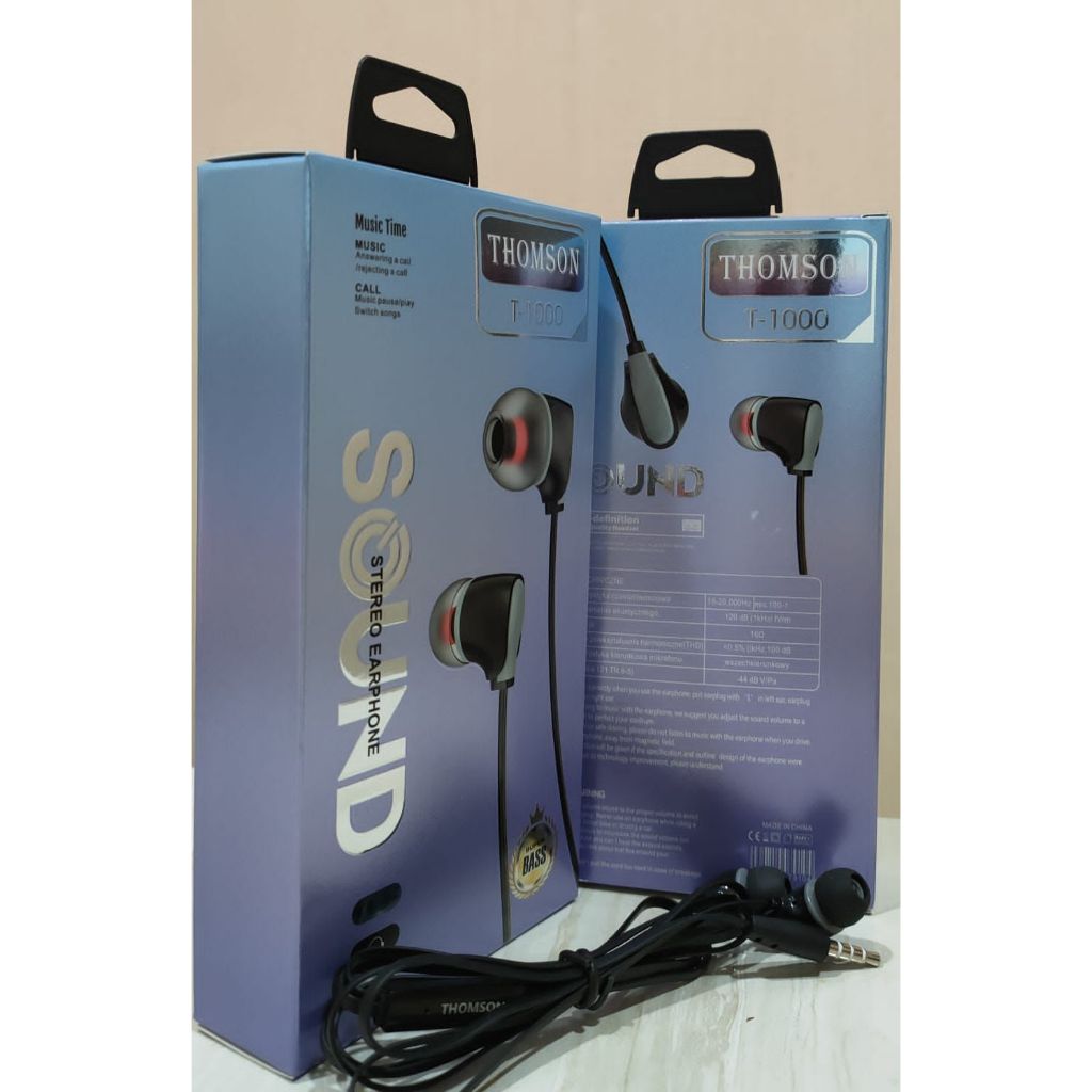HF Headset Thomson T-1000 Witch Mic Super Bass