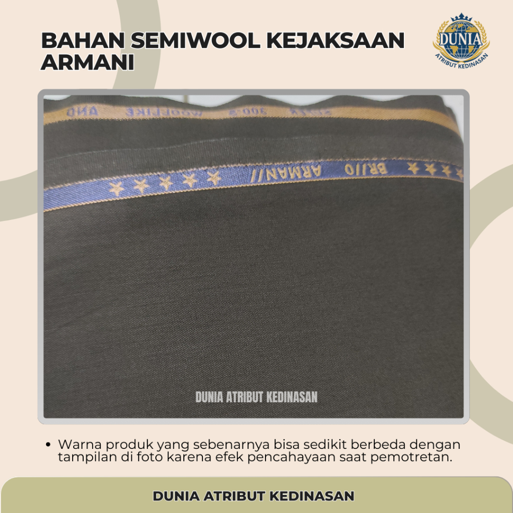 Bahan Semiwool Kejaksaan RI Armani