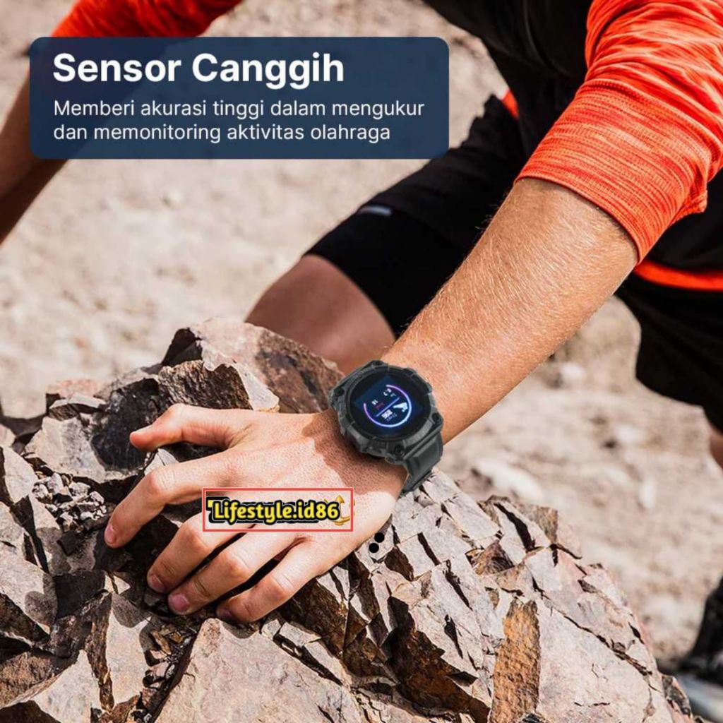 BESTPROMO Jam tangan Hp Android 4G 5G sporty notif whatsapp camera foto music control remote sensor