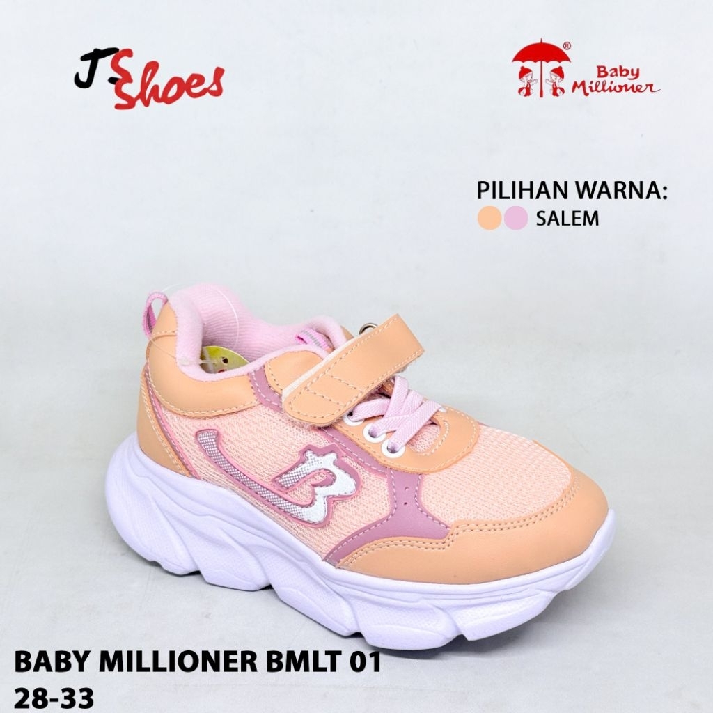 BABY MILLIONER MBLT 01 - SEPATU ANKA BABY MERK BABY MILLIONER ORIGINAL