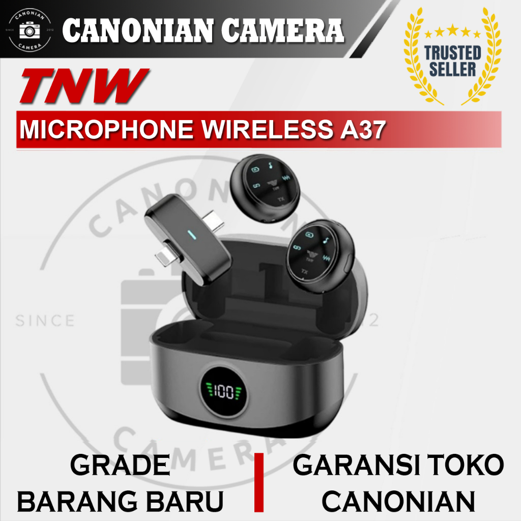 Microphone Mic Wireless TNW A37