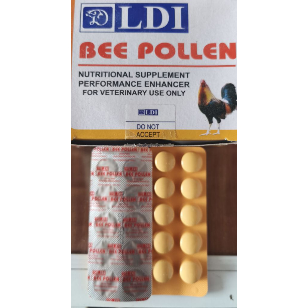 Ldi#bee pollen# suplemen ayam laga