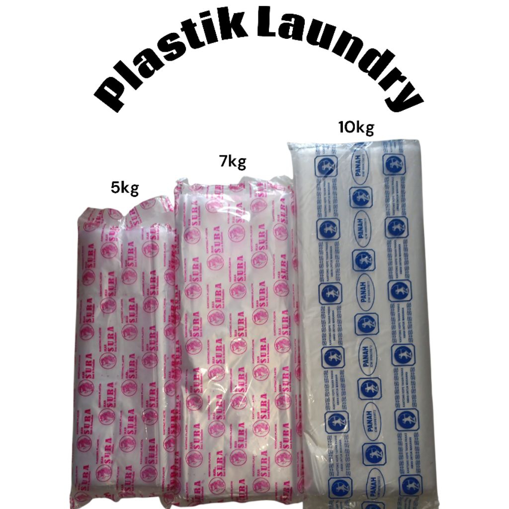 Plastik Laundry 5kg,7kg,10kg